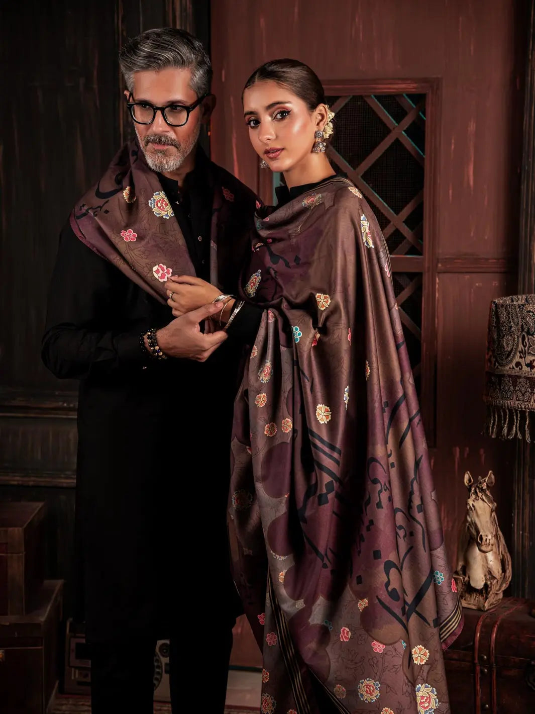 Aas e Iqbal Shawl