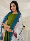 Arz e Pakistan Odhni | White