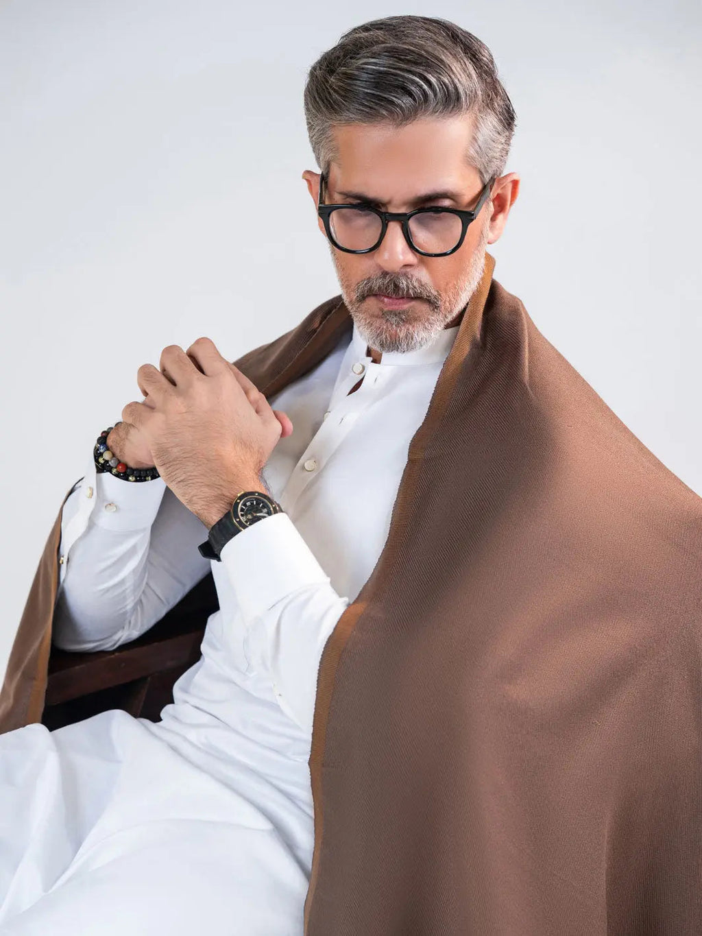 Deewana Shawl | Choco Brown TNG by MD