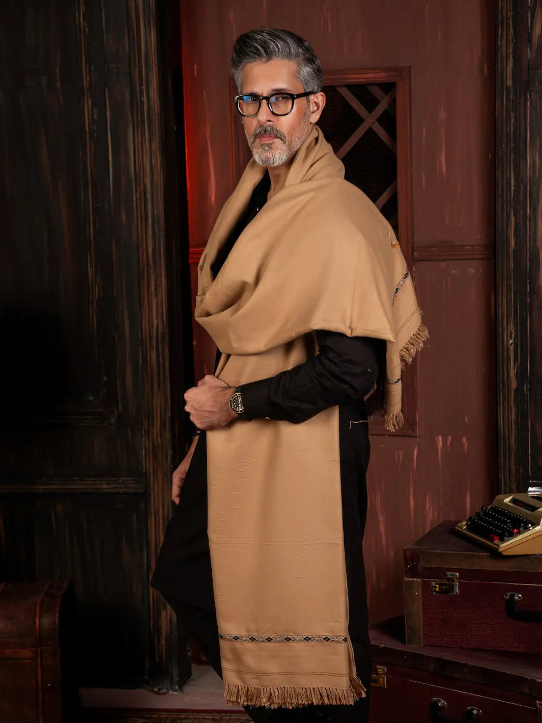 Deewana Shawl | Brown TNG by MD