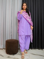 Hujoom Voile Odhni | Purple