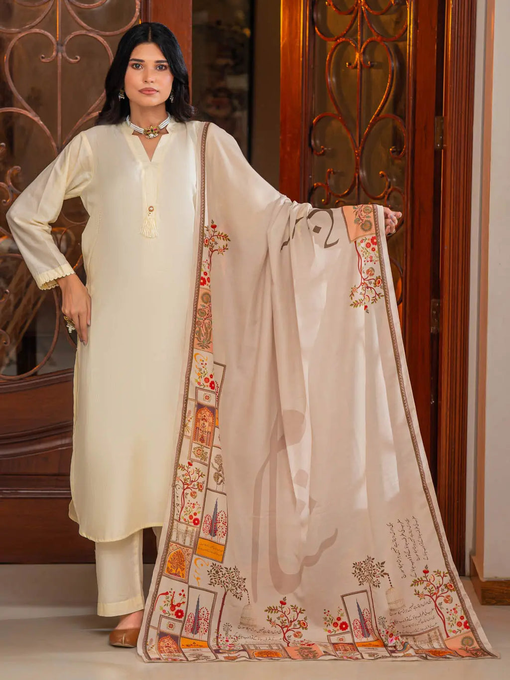 Shaam Lawn Odhni