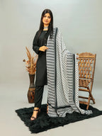 Palestine B&W Odhni |Black