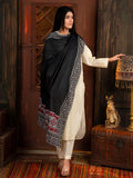 Ajrak Mosaic Odhni | Black