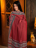 Ajrak Mosaic Odhni | Redish