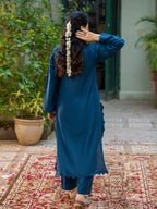 Leher | Co-Ord | Dark Blue