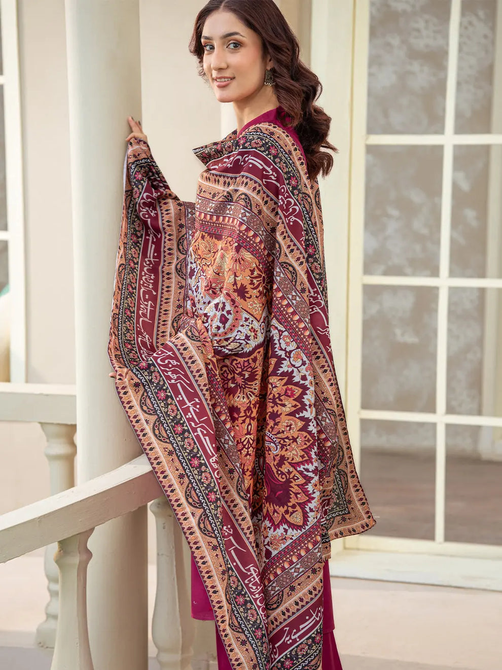 Zamana Dupatta (Mustuard)