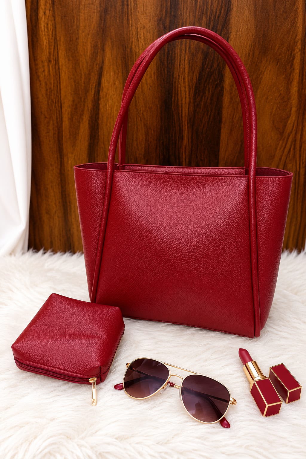 Red Tote Bag