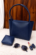 Navy Blue Tote Bag