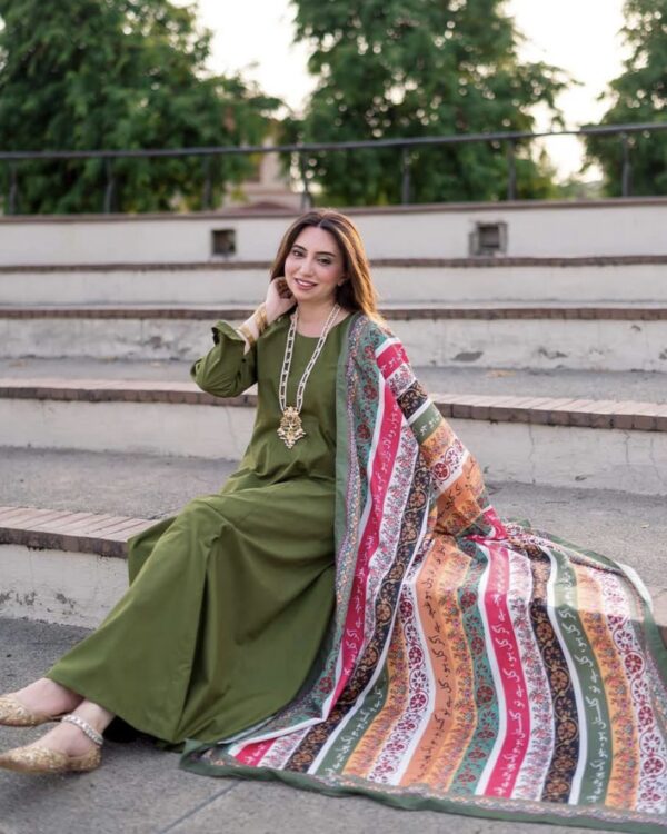 Multi Stripe Silk Dupatta