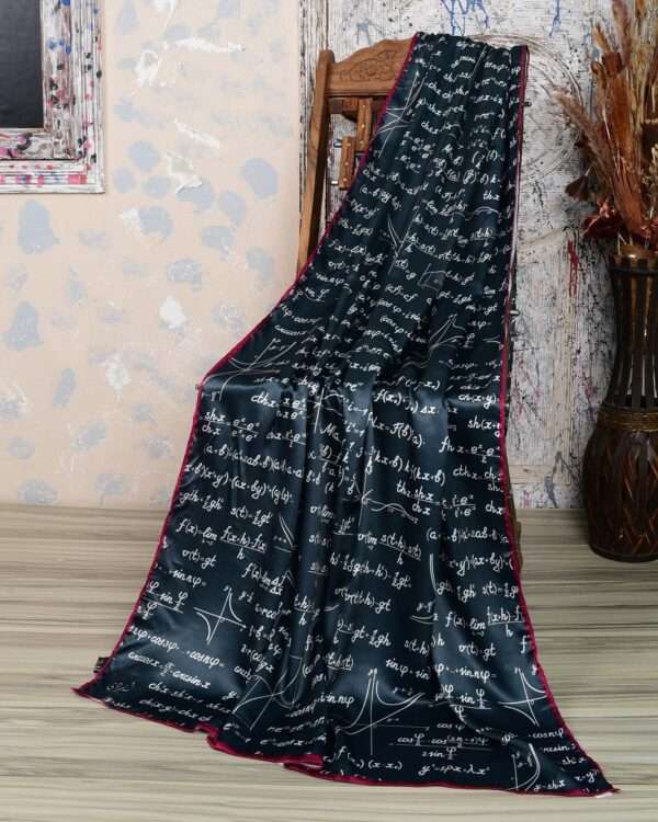 Maths Silk Dupatta