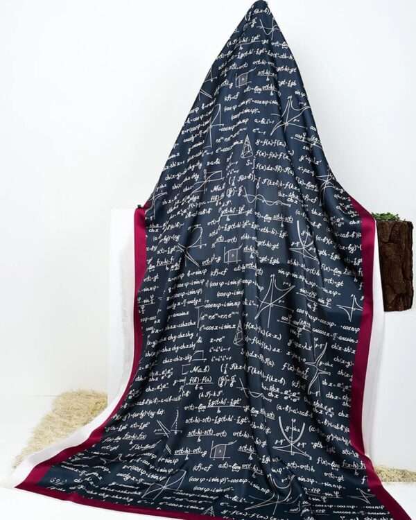 Maths Silk Dupatta