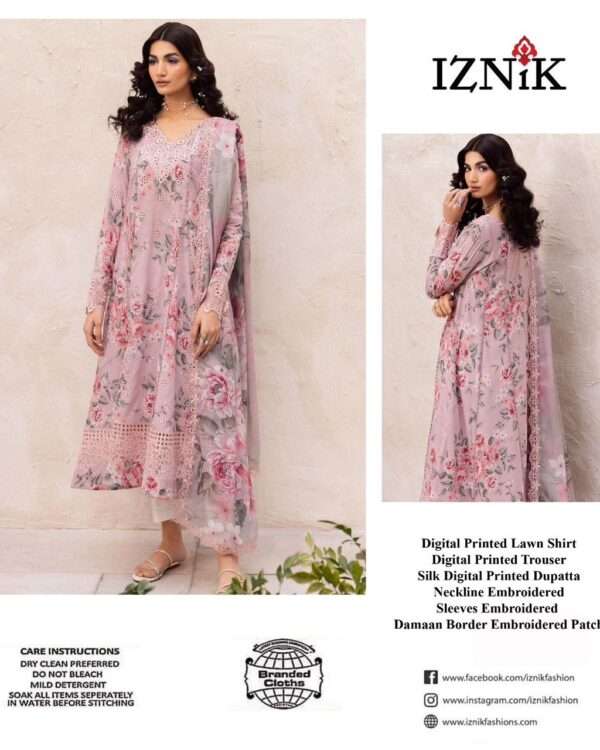 Iznik Peachy Pink Luxury Collection