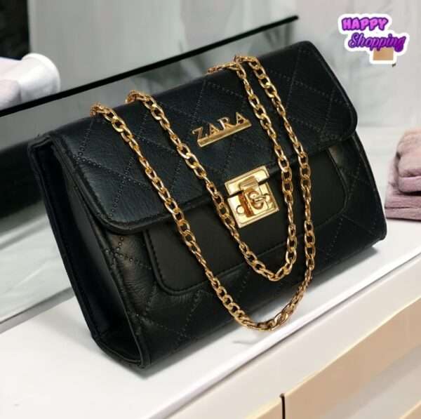 High Quality Crossbody Bag for Girls  (Black)