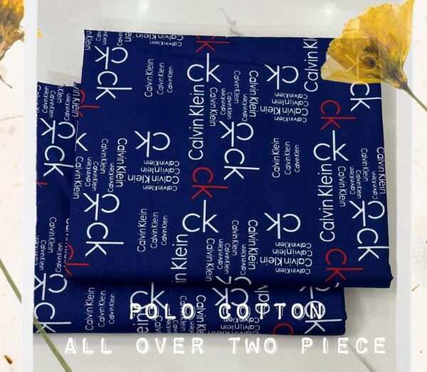 CK Blue Two Piece Cotton Collection