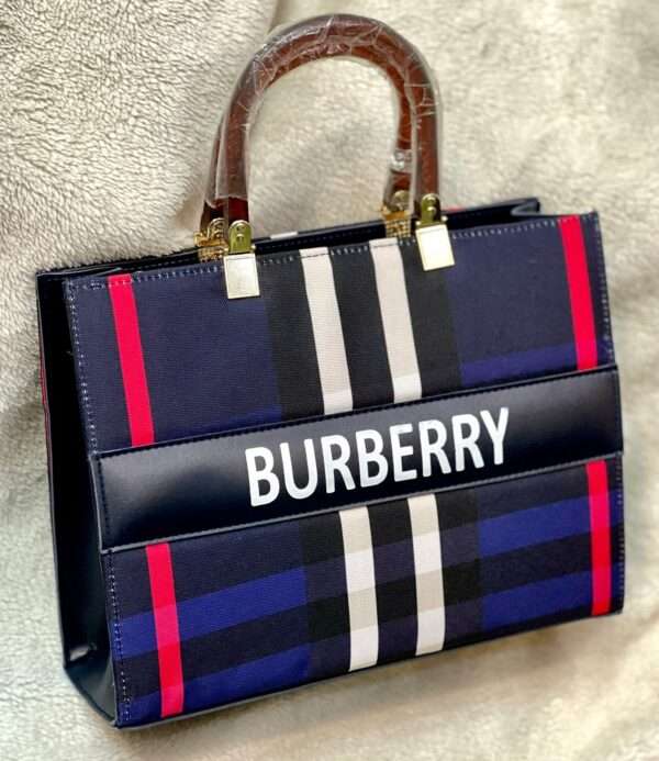 New Burberry Blue Bag