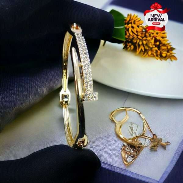 Gold Platted Bangle - Image 2