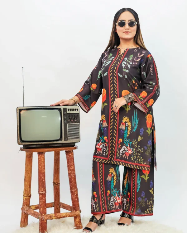 Berry Noir Winter Co-Ord Set