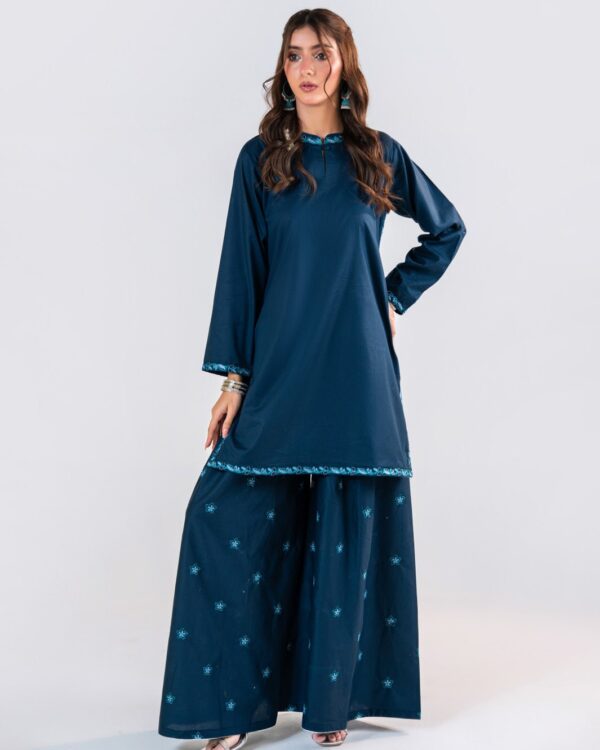 Twinkle Gharara | Co-Ord Set | Blue