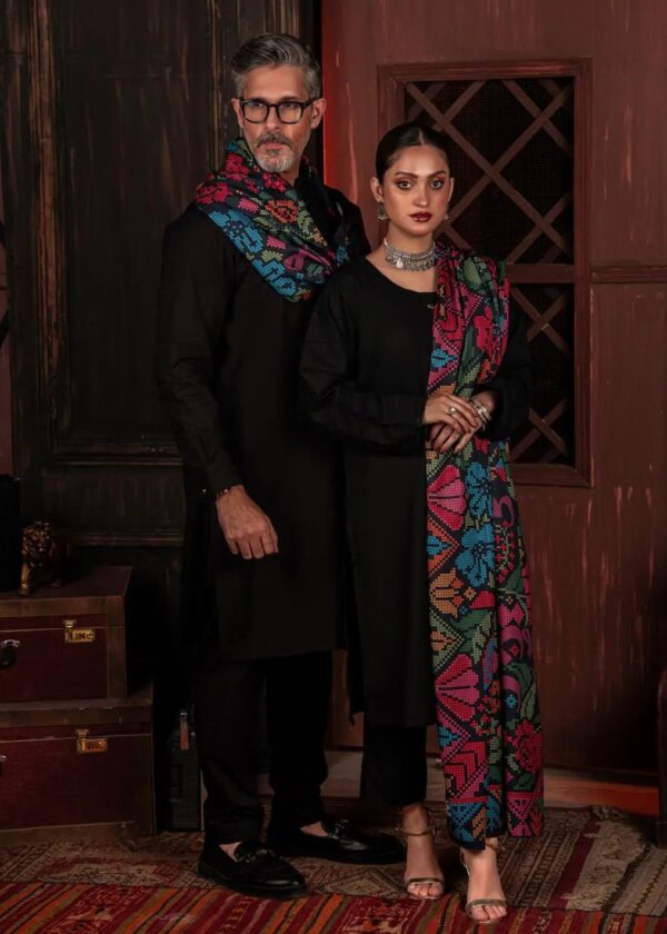 Kashida Kaari Shawl