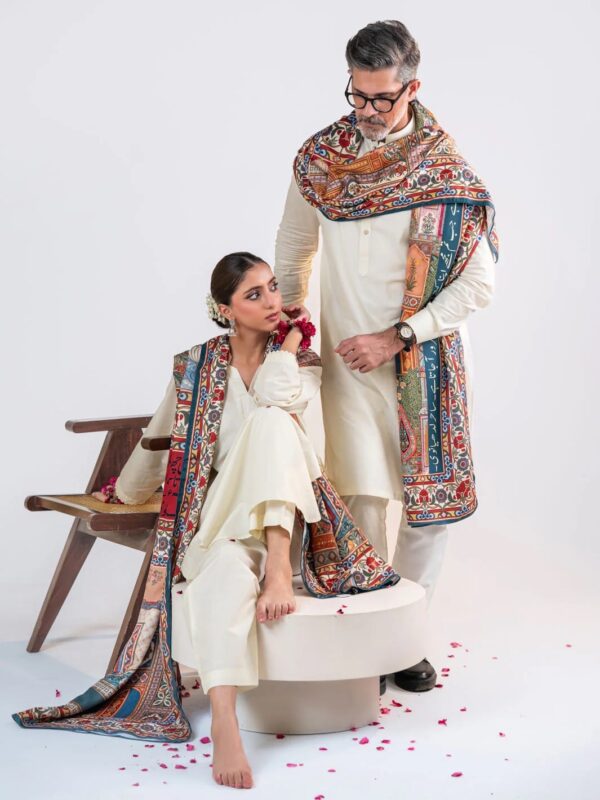 Mughal Mahal Lawn Odhni