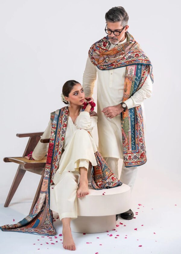 Mughal Mahal Lawn Odhni