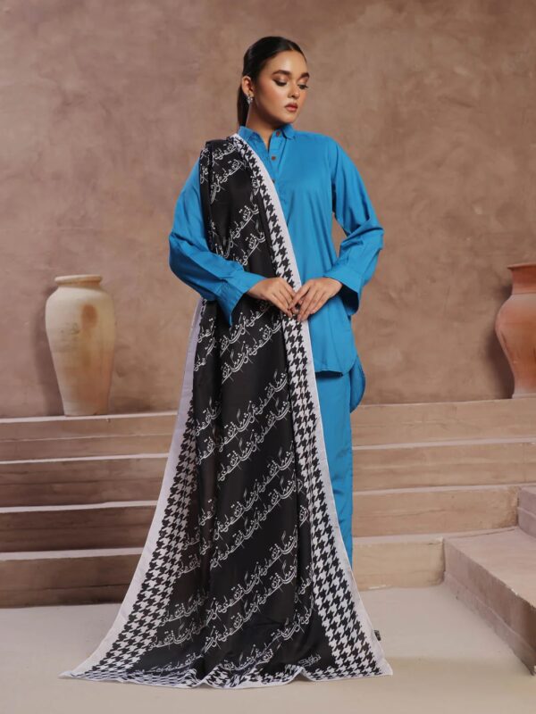 Sham Black Lawn Odhni