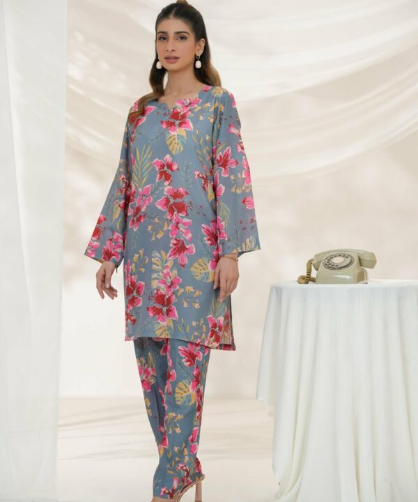 Gulzaar Co-Ord Set (Grey)