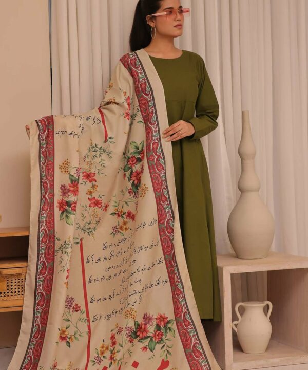 Phool Aur Ghalib Voile Dupatta