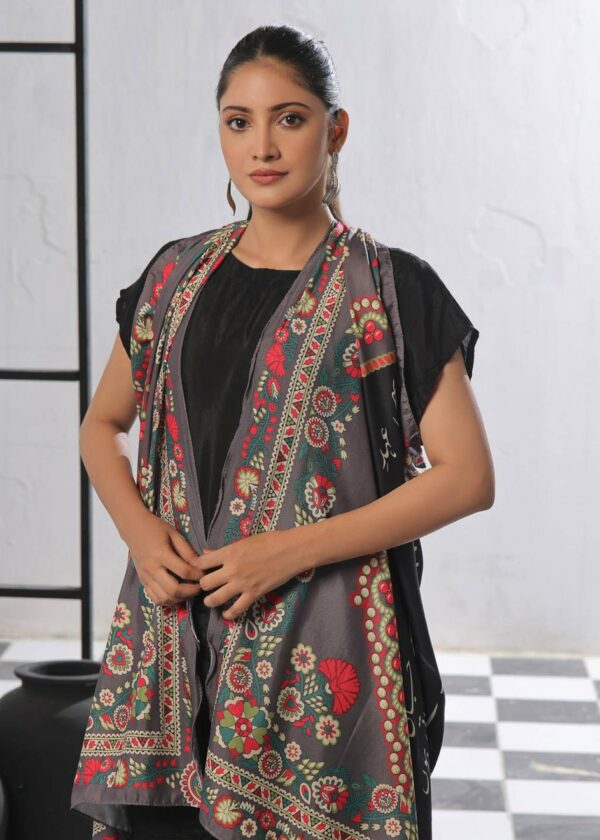 Washma Voile Dupatta (Black)