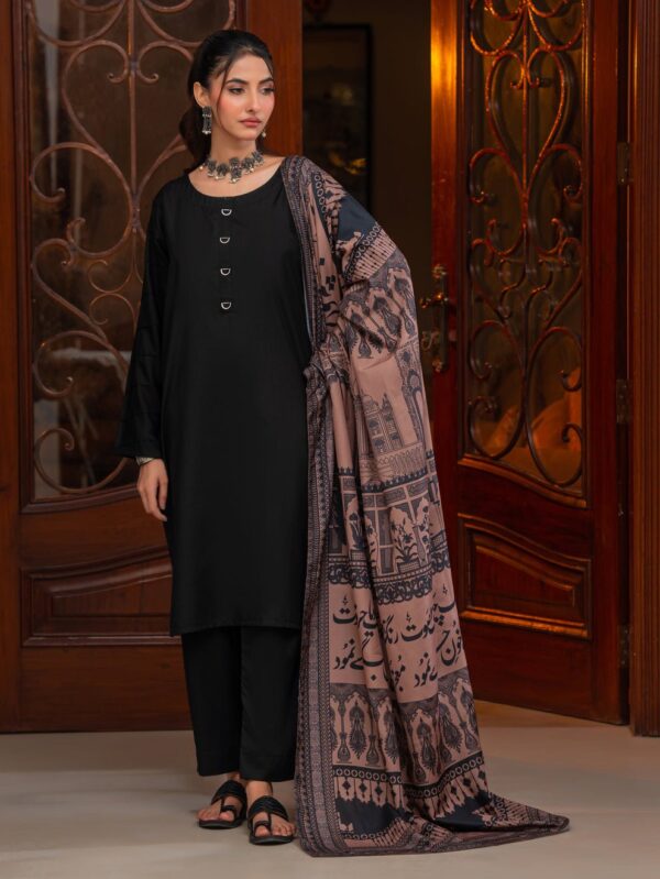 Taj Mahal Silk Dupatta (Brown)