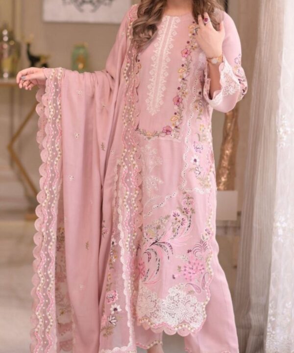 ANEELA’s WLUX-10A Chikankari Luxury Embroidered