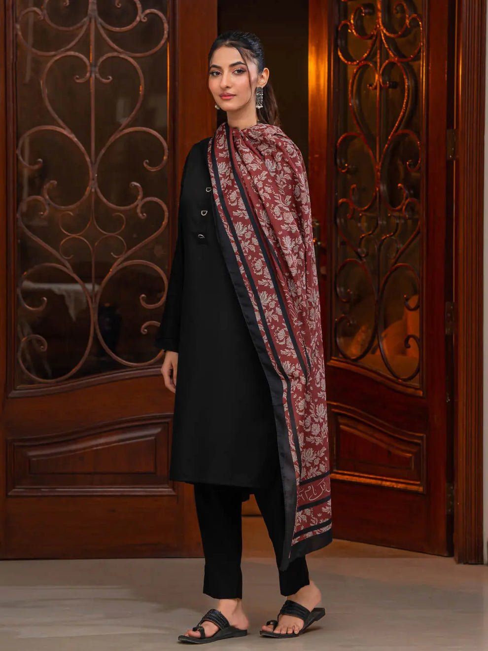 Chahat Odhni (Brown) - Image 2
