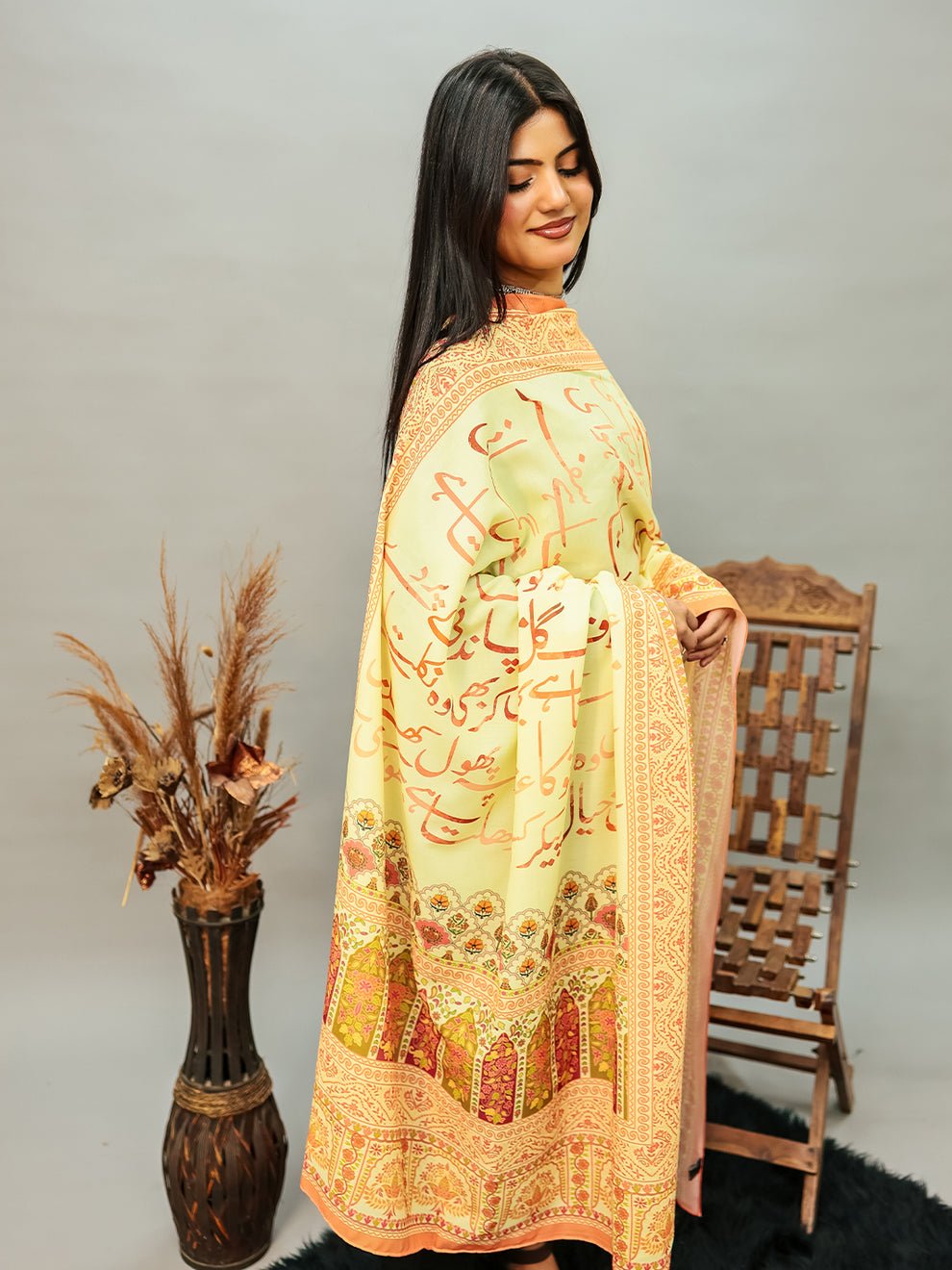 Yakeen Voile Dupatta (Skin) - Image 4