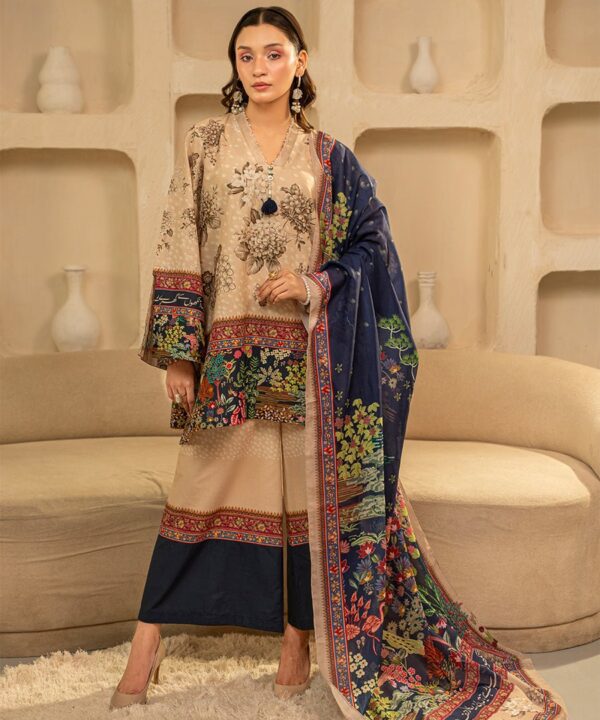 Phool Odhni Black