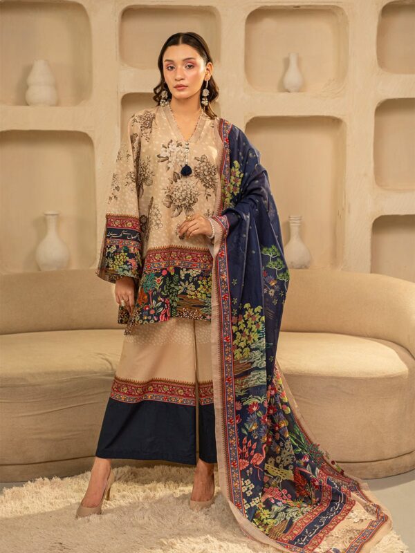 Phool Odhni Black