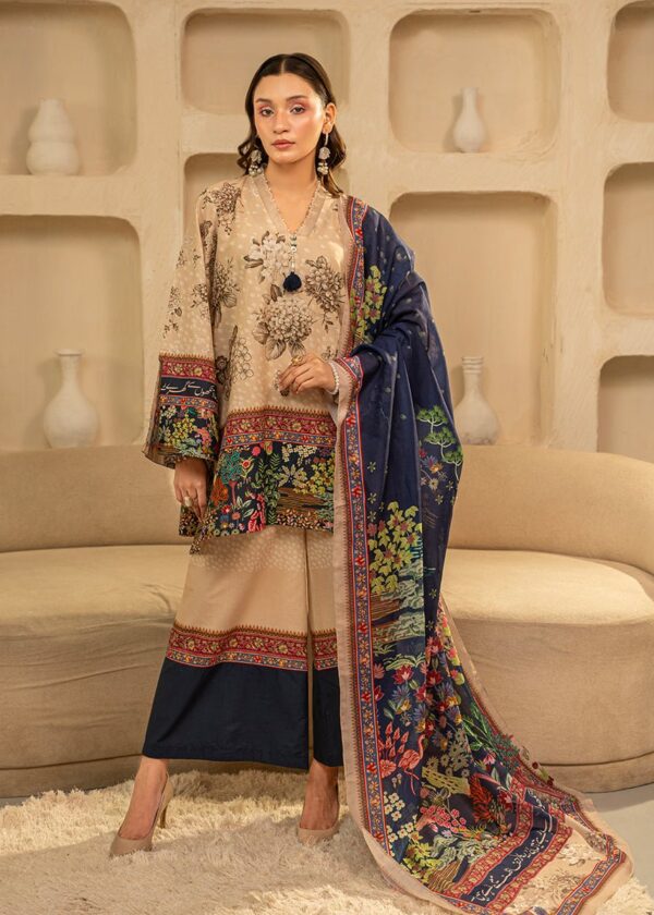 Phool Odhni Black
