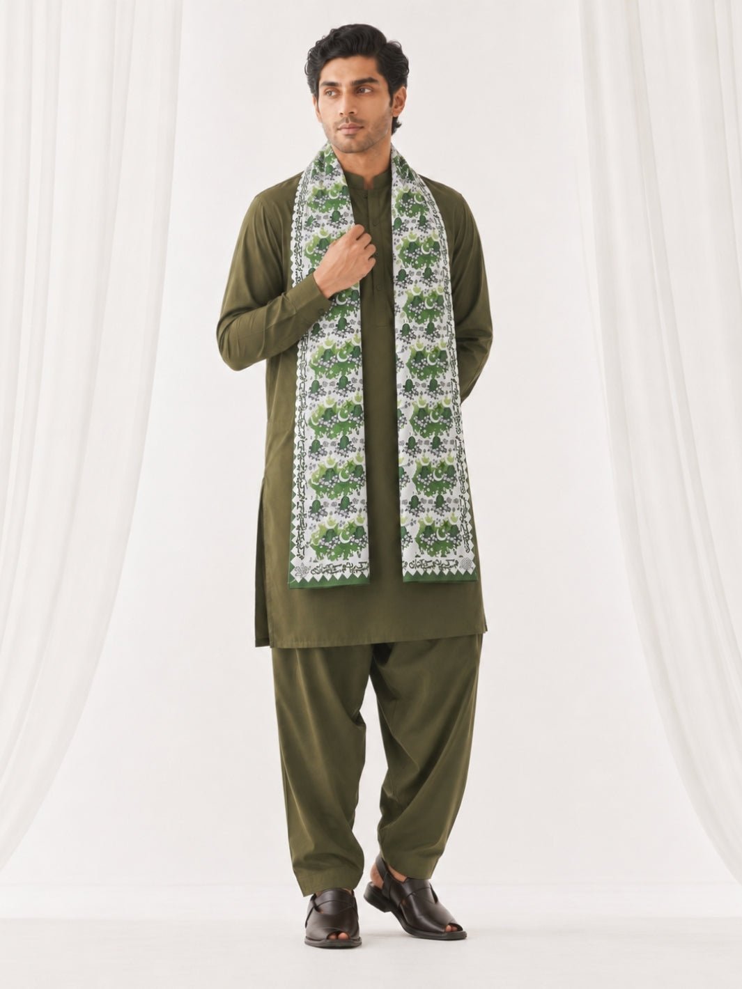 Sitara Pakistan Stole | Men