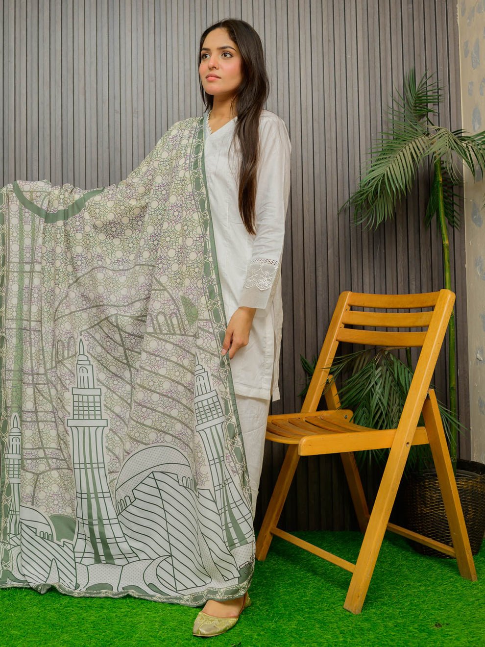 Hub e Pakitan Dupatta - Image 3