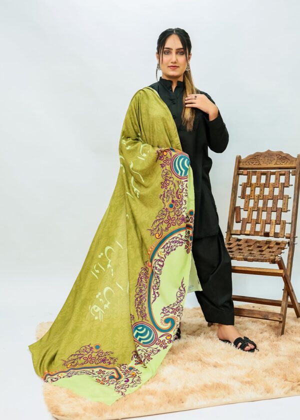 Nigaahein Voile Dupatta (Olive)