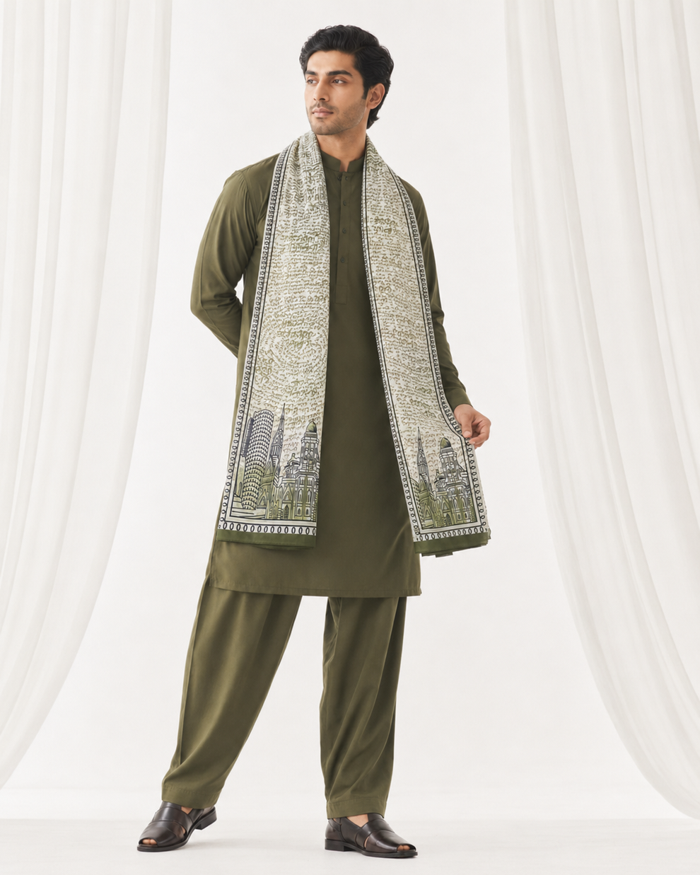 Hub e Pakistan Stole | Men - Image 2