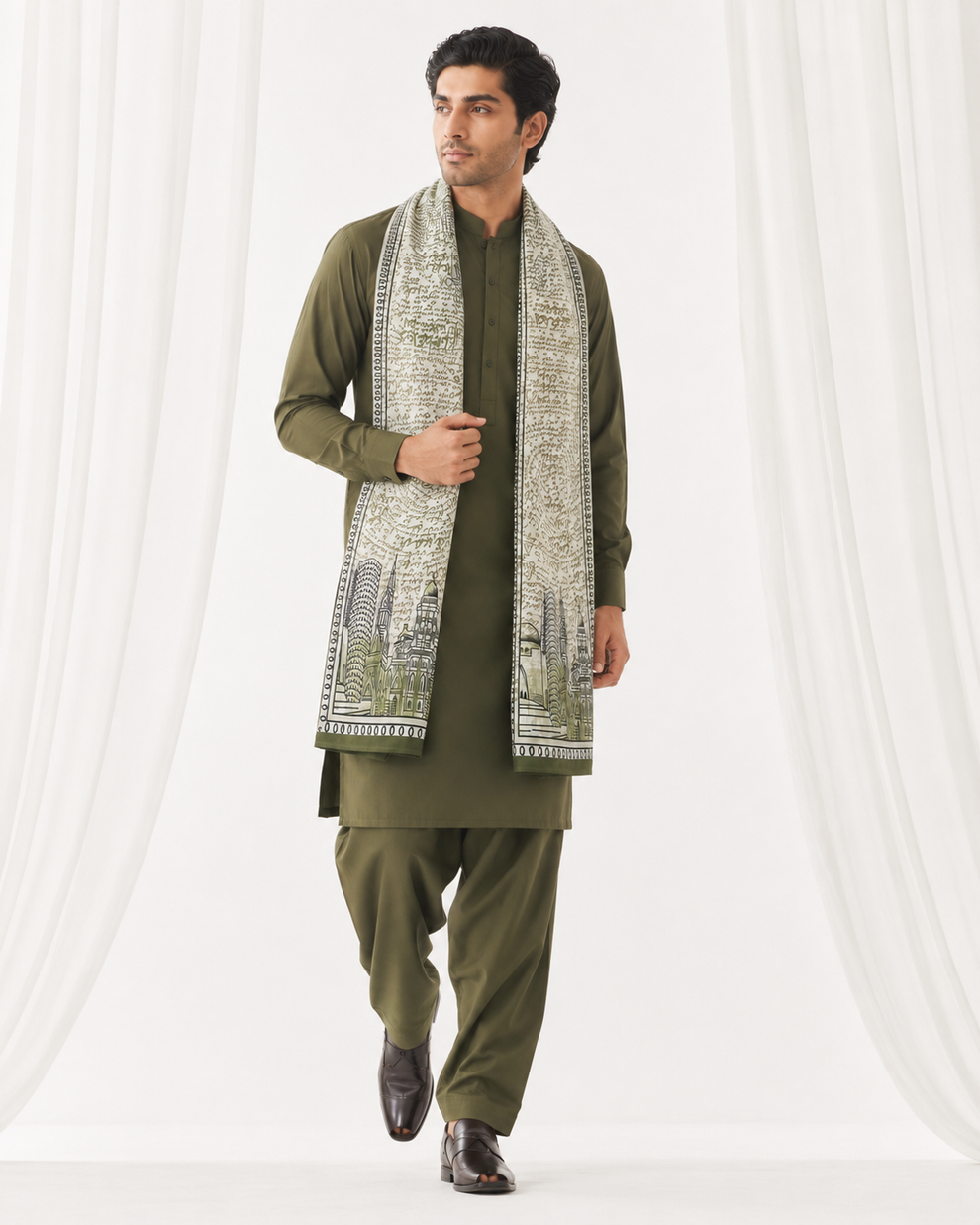 Hub e Pakistan Stole | Men - Image 3