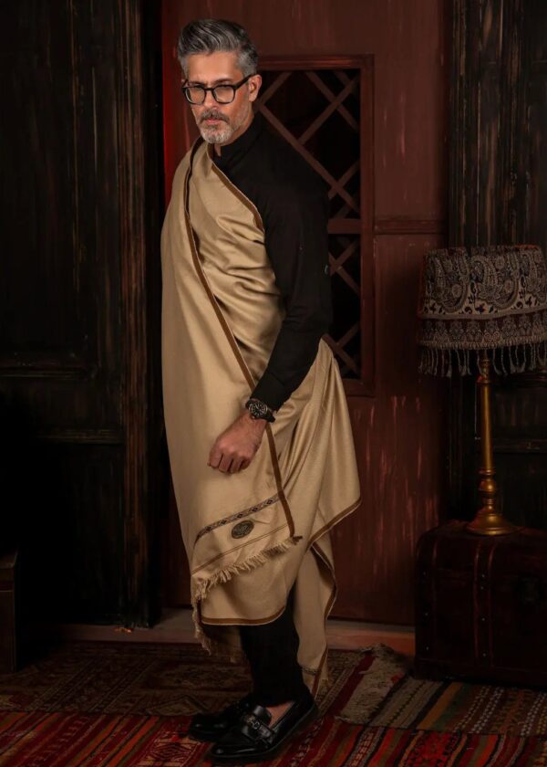 Deewana Shawl | Warm Beige