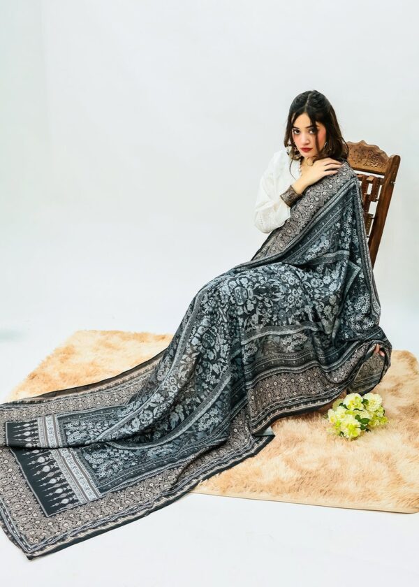 Zehra Dupatta (Black)