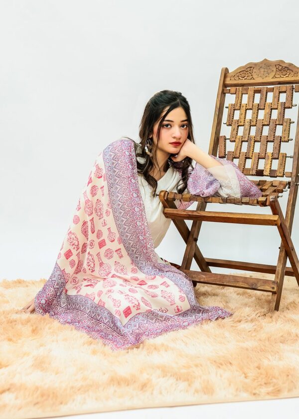 Vase e Faraz Stole (Pink)